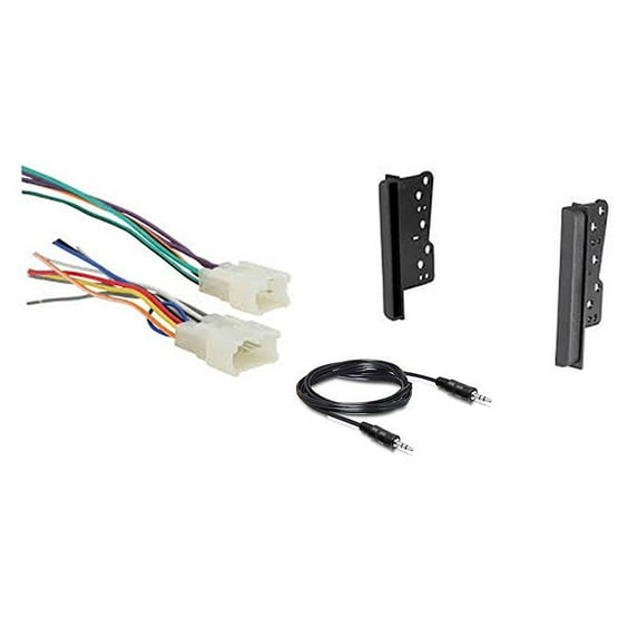 Toyota 4runner (2003-2009) Double Din Radio Installation Package. Includes the wiring and trim kit. Replaces standard 4runner radios (wont work when replacing a JBL system)