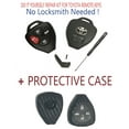 thumbnail image 1 of Toyota Avalon 2008-2012 Remote Key Repair Kit Shell Case DIY + PROTECTIVE CASE VLS, 1 of 9
