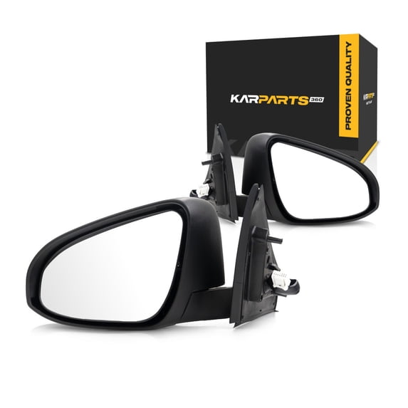 For Toyota Avalon 2013 2014 Door Mirror Driver and Passenger Side | Pair | Power | Heated | w/Memory | Paint to Match | Replacement For 8790607040, 8790107010 | TO1320292, TO1321292