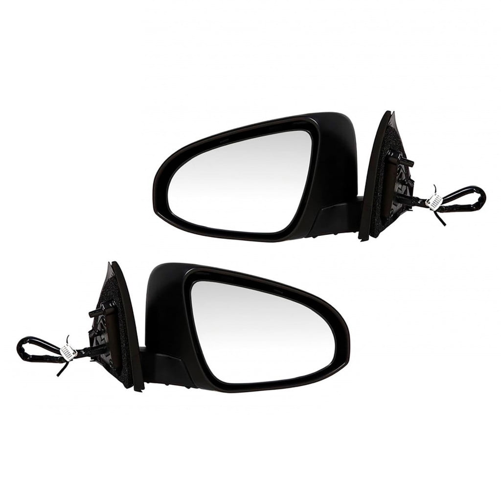 For Toyota Avalon 2013-2018 Door Mirror Driver and Passenger Side Pair Power Heated Memory Non-Electrochromic w/Blind Spot Detection Hybrid Paint To Match TO1320314, TO1321314 | 87906-07051