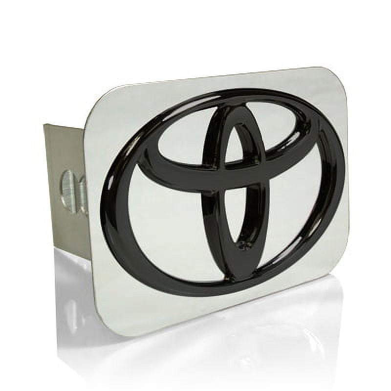 Toyota Black Logo Tow Hitch Cover