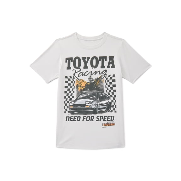 Toyota Boys' & Big Boys' Graphic Tee with Short Sleeves, Sizes 4-18