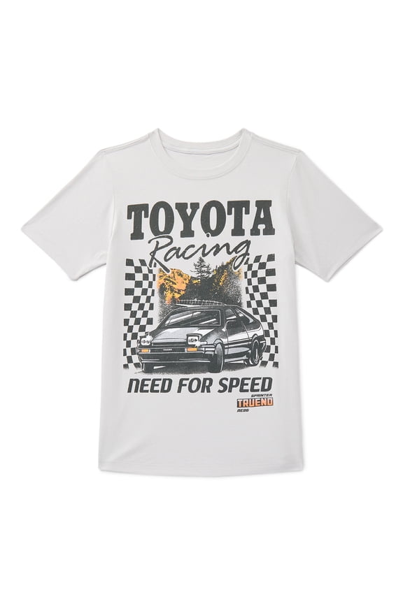 Boys' & Big Boys' Graphic Tee with Short Sleeves, Sizes 4-18