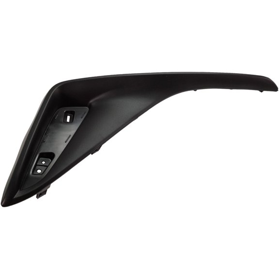 For Toyota C-HR 2018 2019 2020 Bumper Filler Driver Side | Rear | Inner Insert | CAPA Certified | Cover Plate | Textured Black | Replacement For TO1138101, TO1138101C | 52164F4020