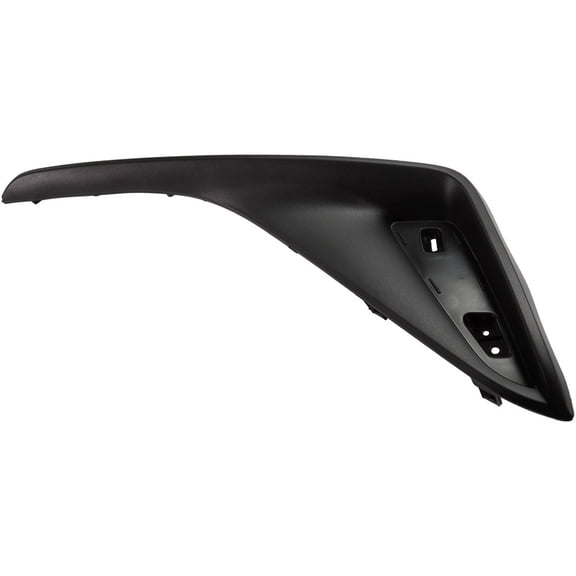 For Toyota C-HR 2018 2019 2020 Bumper Filler Passenger Side | Rear | Inner Insert | CAPA Certified | Cover Plate | Textured Black | Replacement For TO1139101, TO1139101C | 52163F4020