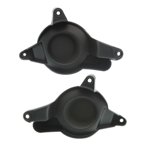 For Toyota C-HR 2018 2019 Fog Light Cover Driver And Passenger Side | Pair | Front | Made Of PP Plastic | Textured | Replacement For TO1038205, TO1039205 | 81482F4030, 81481F4030