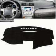For Toyota Camry 2007-2011 US DashMat Dash Cover Dashboard Mat Car Interior Pad, Sun Protection Anti-Vertigo, Waterproof Non-Slip, Dustproof & Scratch-Resistant, Black