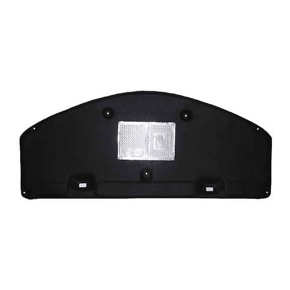 For Toyota Camry 2012-2016 Car Hood Engine Insulation Pad ,Aluminum Foil Heat,Heat Shield,Sound Deadening Mat,Soundproof Cotton Replacement Accessories Heat Sound Cover-black-one piece