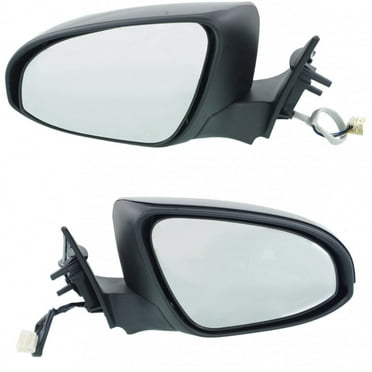 For Toyota Camry 2015 2016 2017 Door Mirror Driver and Passenger Side | Pair | Power | Heated | Paint To Match | Replacement For TO1320320, TO1321320 | 87906-06040, 87901-06040