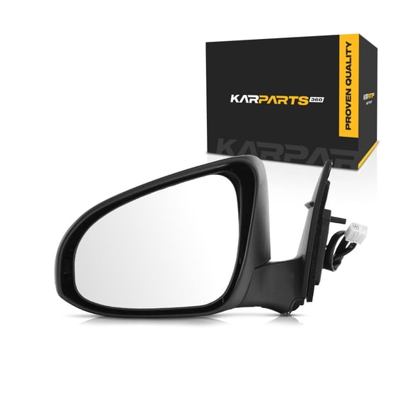 For Toyota Camry 2015 2016 2017 Door Mirror Driver Side | Power | Heated | Paint To Match | Replacement For 87906-06040 | 87945-06060-C0 | 87907-06020 | TO1320320