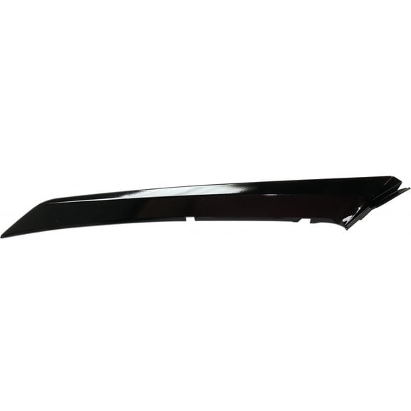 For Toyota Camry 2018 19 20 21 2022 Bumper Cover Molding Driver Side | Front | Upper | XSE and TRD Models | Painted Black | Polypropylene Plastic | Replacement For TO1046106 | 5271306110