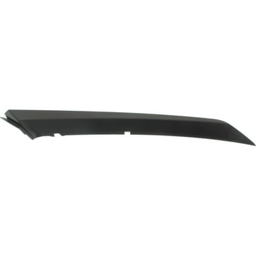 For Toyota Camry 2018 19 20 21 2022 Bumper Cover Molding Passenger Side | Front | Upper | SE Models | Matte Black | Made Of ABS Plastic | Below Headlight | TO1047104 | 5271233030, 5271206100