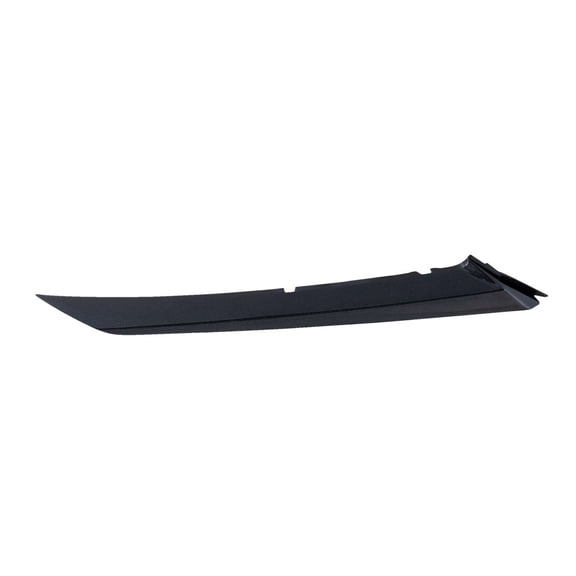 For Toyota Camry 2021 2022 2023 Bumper Cover Molding Passenger Side | Front | Upper | CAPA Certified | ASA Plastic | Painted Dark Gray | For XSE Models | Replacement For TO1047114 | 191275969601