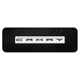 thumbnail image 1 of Toyota Camry 3D Chrome Logo on Black Coat Mini License Plate Official Licensed, 1 of 1