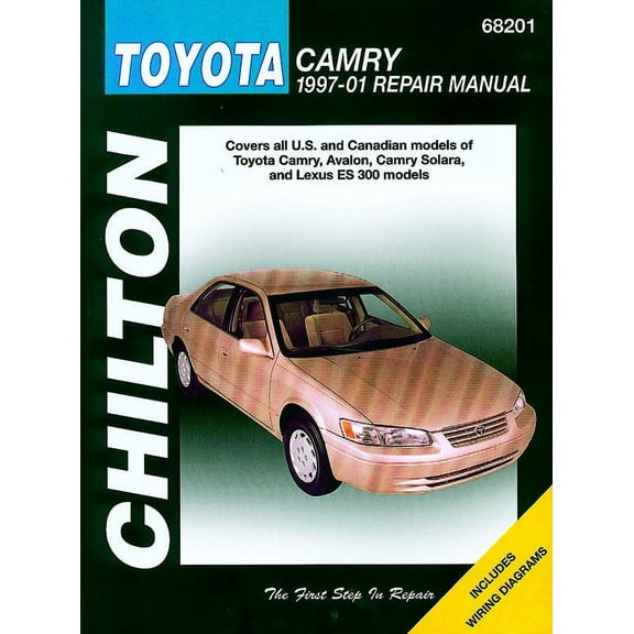 Toyota Camry, Camry Solara, Avalon & Lexus ES 300 (1997-01) Chilton Repair Manual (USA) ^
