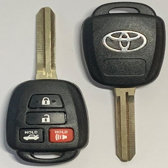 Toyota Camry Corolla 2014-2018 4-Button Remote Head (H) Hyq12bdm VLS