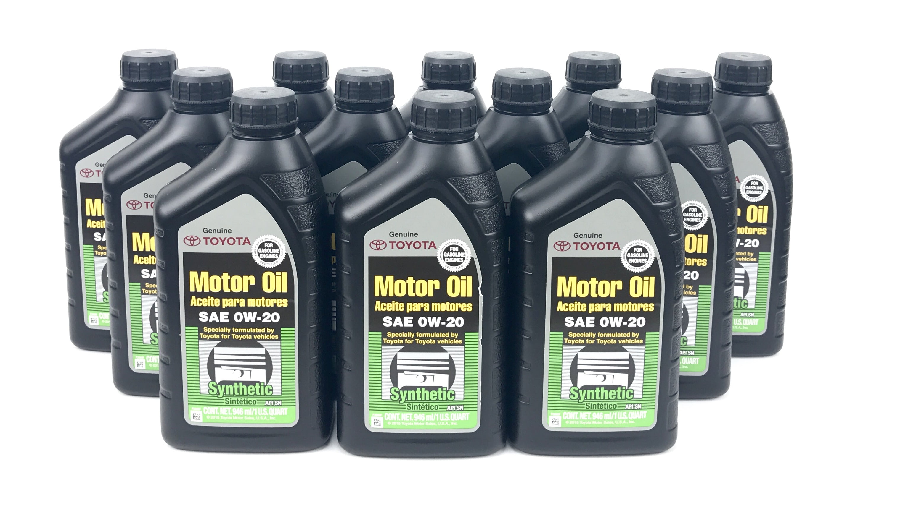 Toyota Lexus Genuine Automotive 0W20 Synthetic Motor Oil for