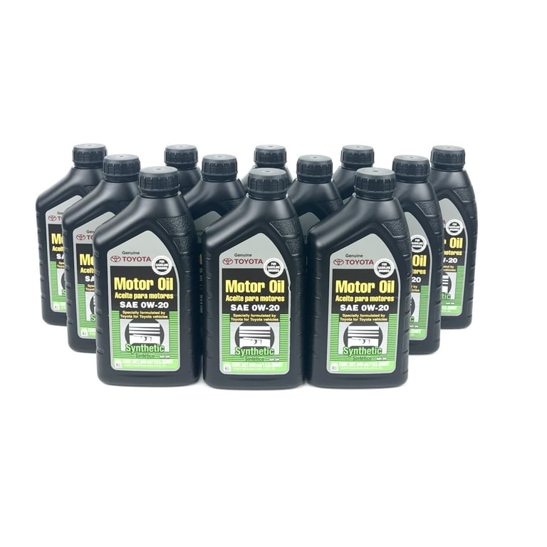 castle 合成油 0W-20 20L Amazon.com: Toyota Case of 12 Quarts Full Synthetic 0W-20