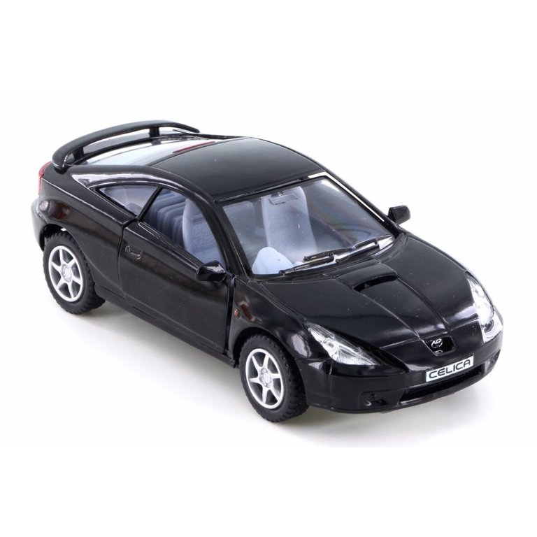 Toyota Celica, Black - Kinsmart 5038D - 1/34 Scale Diecast