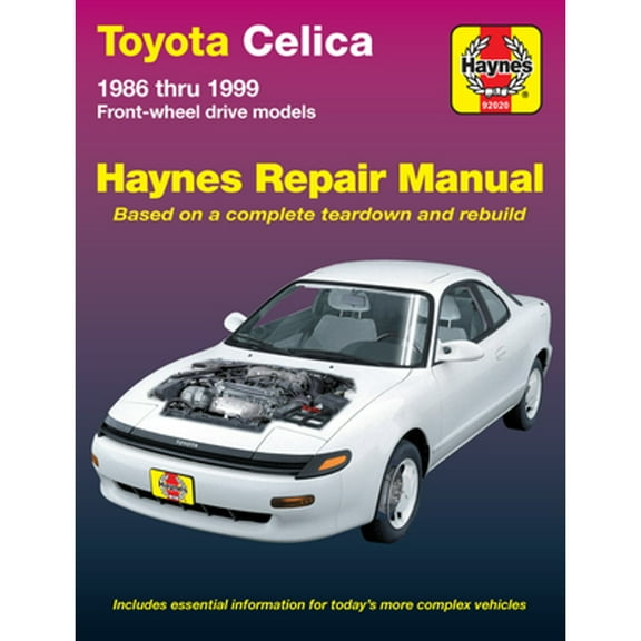 Pre-Owned Toyota Celica FWD (1986-1999)Haynes Repair Manual (USA) (Paperback) Paperback - USED