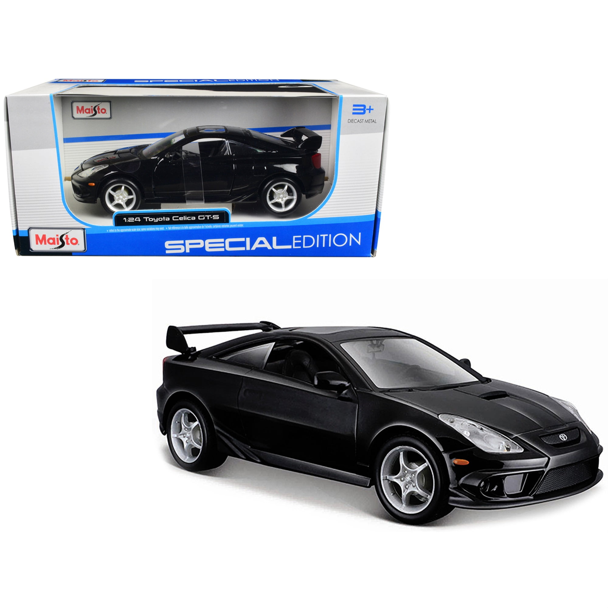 Toyota Celica GT-S Black "Special Edition" Series 1/24 Diecast Model ...