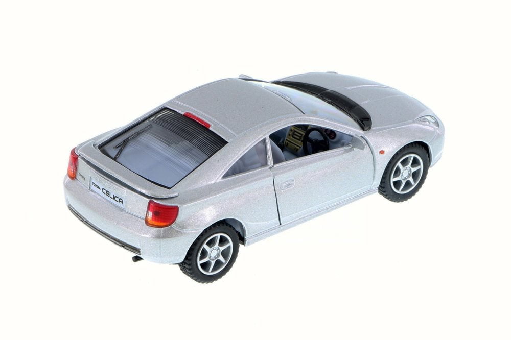 Toyota Celica, Silver - Kinsmart 5038D - 1/34 Scale Diecast Model