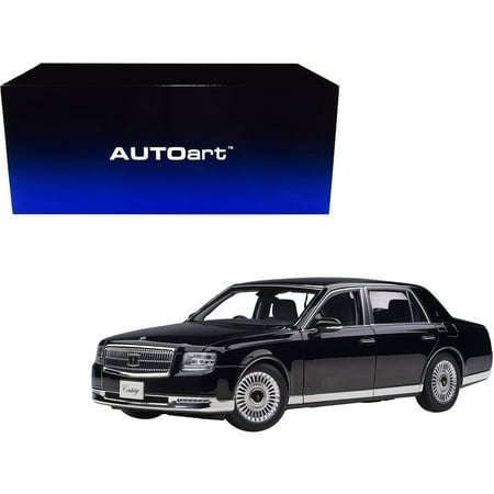 Toyota Century RHD (Right Hand Drive) Black 1/18 Model Car by Autoart
