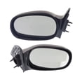 thumbnail image 1 of For Toyota Corolla 1998 99 00 01 2002 Door Mirror Driver & Passenger Side | Pair | Manual Glass | Paint To Match | Non-Heated | Non-Folding | Non-Towing | Sedan | Replacement For TO1320143, TO1321143, 1 of 6
