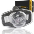 thumbnail image 1 of For Toyota Corolla 2009 2010 2011 2012 2013 License Plate Light Driver OR Passenger Side | Single Piece | Rear | Clear | Plastic | Replacement For TO2870100 | 8127012521, 1 of 8