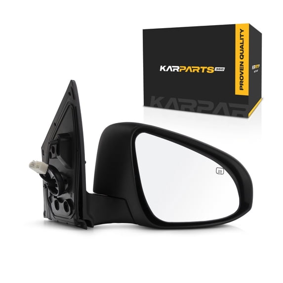 For Toyota Corolla 2014 2015 2016 Door Mirror Passenger Side | Power | Heated | w/ Signal | Paint To Match | Replacement For 87910-02G10-C0 | TO1321295