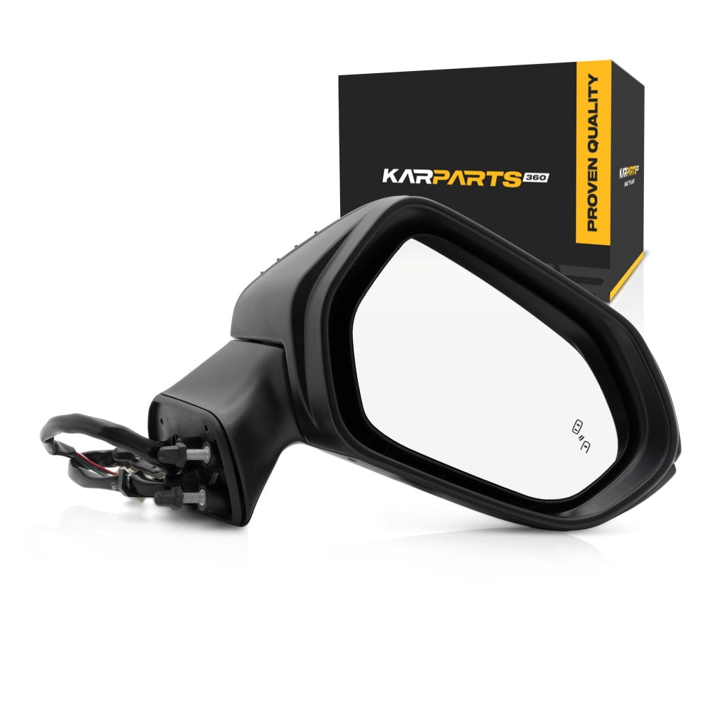 For Toyota Corolla 2020 21 22 23 2024 Door Mirror Assembly Passenger Side | Power | Heated | With Blind Spot Detection | Manual Folding | Sedan | Paint To Match | 87910-12K60 | 87915-02360-C0 | TO132