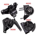 thumbnail image 1 of Toyota Corolla & Geo Prizm 1.6L 1993-1997 Engine & Transmission Mount Kit - 4Pcs - OEM # A6242, A6258, A6260, A6261 - Front/Rear Placement, 1 of 6