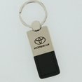 thumbnail image 1 of Toyota Corolla Keychain & Keyring - Duo Premium Black Leather, 1 of 7