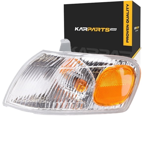 For Toyota Corolla Turn Signal / Side Marker Light 1998-2000 Driver Side DOT Certified With Bulbs Included TO2520150 - Replaces 81520-02040 ;includes signal & marker lamps