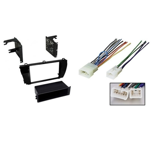 Toyota Corrola 2014-2016 Multi Din After Market Stereo Harness Radio Install Dash Kit
