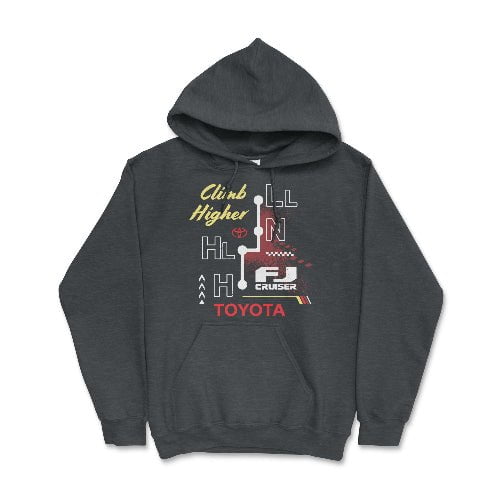 Toyota FJ Cruiser 4x4 Hoodie Off Road Adventure Apparel