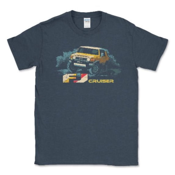 Toyota FJ Cruiser Rugged Off Road Tee Licensed Toyota Gear