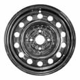 thumbnail image 1 of 1993-2002 Toyota Corolla Sedan New 14" Black Replacement Wheel Rim, 1 of 4