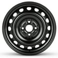 thumbnail image 1 of 2012-2019 Toyota Yaris Hatchback New 15" Black Replacement Wheel Rim, 1 of 4