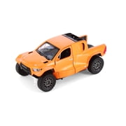 Toyota GR DKR Hilux Pickup Truck, Orange - Kinsmart 5468D - 1/38 Scale Diecast Model Car