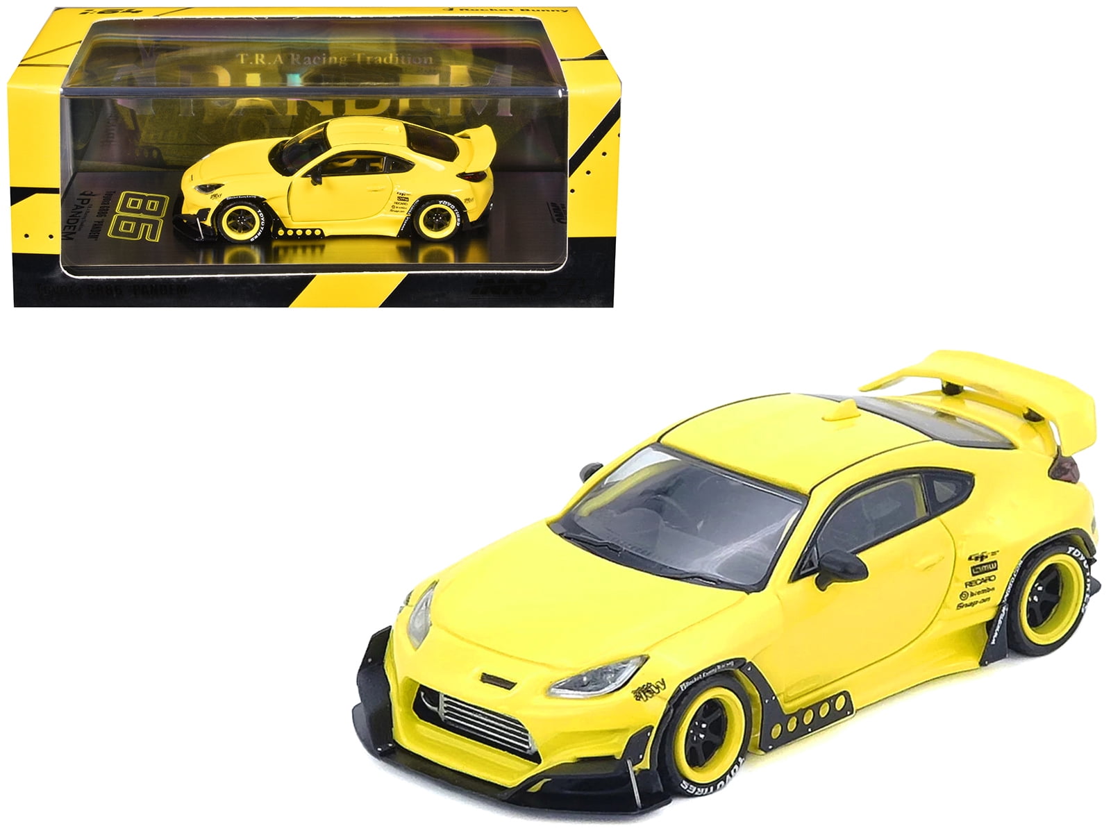 Modèle Réduit Toyota 86 1:36 En Métal – Noir – Jouet Pour Enfants 3+ – Neuf