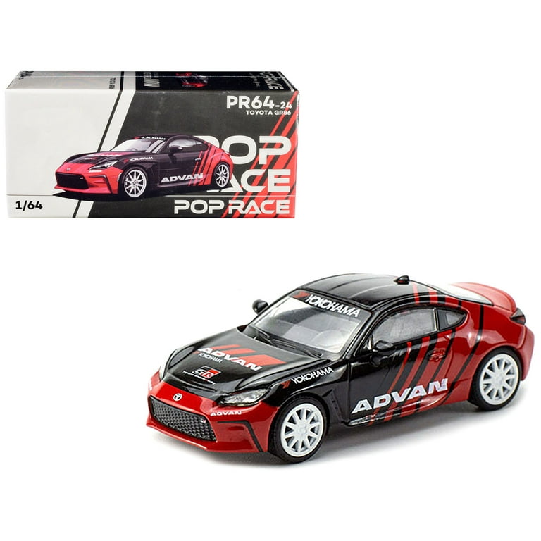 Toyota GR86 Red and Black 