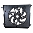 thumbnail image 1 of For Toyota Highlander 2020 2021 2022 2023 Radiator And Condenser Fan Assembly | 2.5 Liter L4 Including Hybrid | 3.5 Liter V6 | With One Big Fan | Replacement For TO3115214, 1 of 6