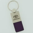 thumbnail image 1 of Toyota Highlander Keychain & Keyring - Duo Premium Purple Leather, 1 of 4