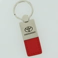 thumbnail image 1 of Toyota Highlander Keychain & Keyring - Duo Premium Red Leather, 1 of 4