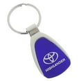 thumbnail image 1 of Automotive Gold Blue Teardrop Key Fob for Toyota Highlander, 1 of 3