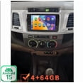 thumbnail image 1 of For Toyota Hilux 2005-2014 7" Android 15 Car Stereo Radio, Wireless CarPlay Android Auto, 4+64GB Head Unit with AHD Backup Camera, Microphone, WiFi GPS Bluetooth, 1 of 12