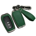 thumbnail image 1 of for Toyota Key Fob Cover, Leather+Zinc Alloy Key Fob Case for 2025 Camry, 2021-2025 Venza, Grand Highlander Hilux, Fortuner, 2022-2025 Tundra Tacoma Remote Key, 1 of 9