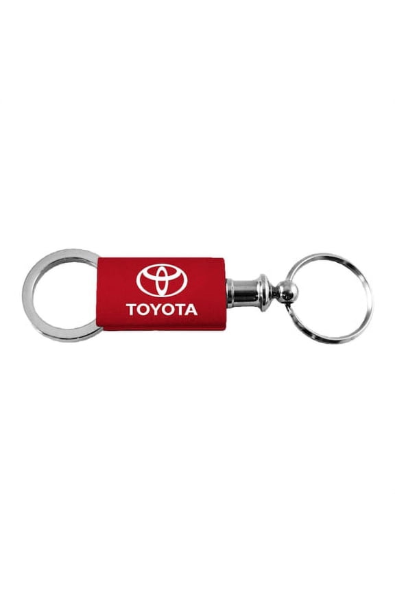 Toyota Keychain & Keyring - Red Valet