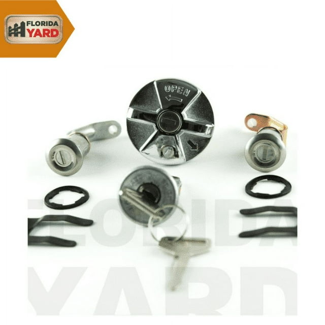 Toyota Land Cruiser FJ40 Fj25 BJ Ignition Cylinder Lock,gas & Keys Set